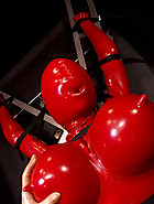 Red rubber boobs, pt.2