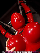 Red rubber boobs, pt.2, pic 5