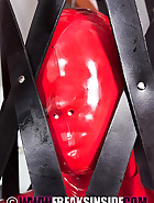 Red rubber bondage, pt.4, pic 6